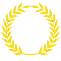 Wheat icon. Durum wheat pasta label. Bakery logo. Healthy nourishment illustration. Cereal pictogram. Gluten sign.