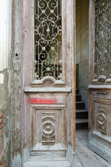 Abandoned building in Tbilisi, Georgia
