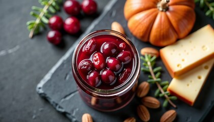 cranberry relish jar