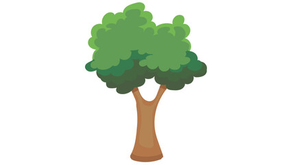 vector illustration of a tree