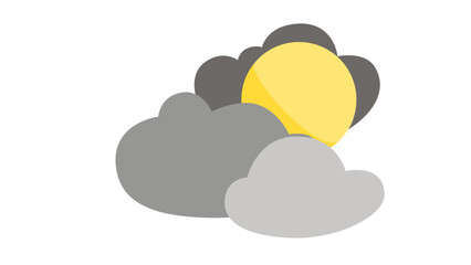 vector illustration of a cloud