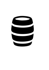 stack of wine barrels