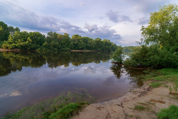desna the river in the forest