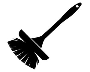 Cleaning Brush Icon Vector, Cleaning Brush Clipart