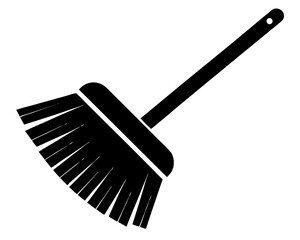 Cleaning Brush Icon Vector, Cleaning Brush Clipart