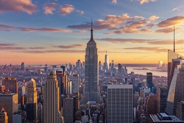 Naklejka premium Epic New York City Exploration Iconic Landmarks and Skyline Adventure