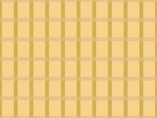 Yellow and brown plaid pattern. Abstract minimal background. Seamless pattern of rectangle shape.