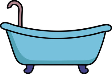 bath tub with foam and soap