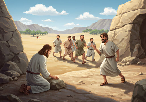 Jesus Heals the Ten Lepers(Luke 17:11-19)