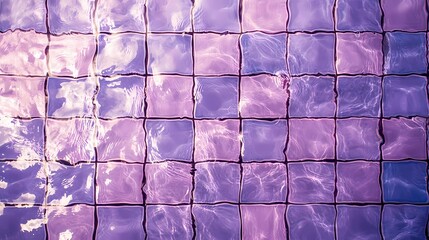 Underwater pool tile texture with moving reflections, great for luxury visuals, resort promotions, and calm aqua aesthetics.