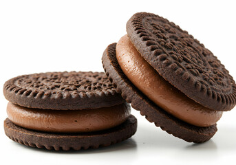 Chocolate Sandwich Cookies Yummy Image