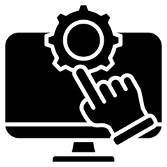 Desktop Tools glyph icon