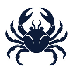 crab-color isolated-crab-on-white-background