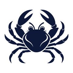 crab-color isolated-crab-on-white-background