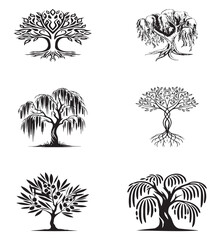 tree vector file pictures