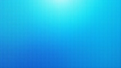 Abstract Blue Wave Background with Smooth Gradient Flow
