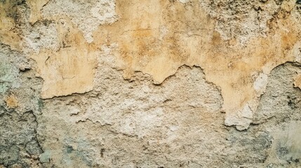 Fototapeta premium Natural stone wall with uneven texture and subtle color variations creating a raw surface