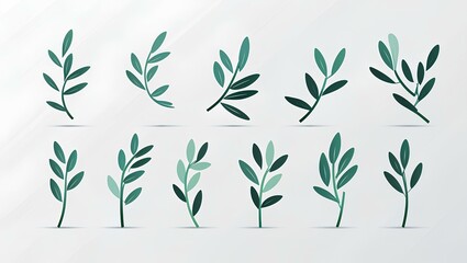 Fototapeta premium vector illustration of an abstract floral background