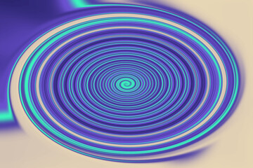 Gradient abstract background. Modern texture in black hole shape.