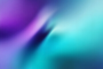 Smooth Teal and Violet Gradient, Contemporary Elegance