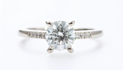 Classic Round Diamond Solitaire Ring