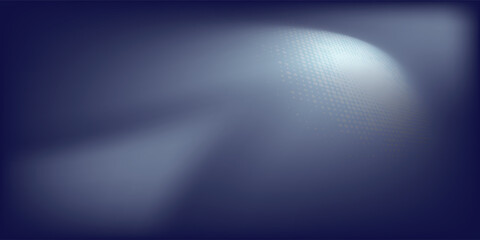 Modern abstract background light blue glowing neon on dark blue background