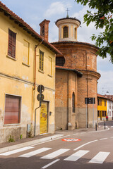 Church of the Annunciation - Nerviano, MILAN. The church is known as "la Rotondina" for its characteristic circular plan. It was built at the end of the 17th century as a country oratory.