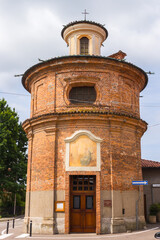 Church of the Annunciation - Nerviano, MILAN. The church is known as "la Rotondina" for its characteristic circular plan. It was built at the end of the 17th century as a country oratory.