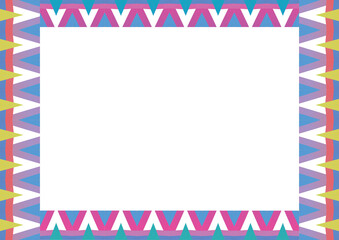 simple pastel line art for decorating a4 landscape certificate, diploma, announcement, advertisement	
