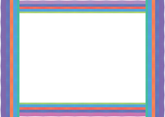 simple pastel line art for decorating a4 landscape certificate, diploma, announcement, advertisement	
