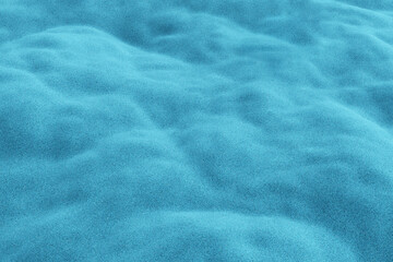 Blue granular surface, Abstract soft shapes with smooth hills and subtle lighting