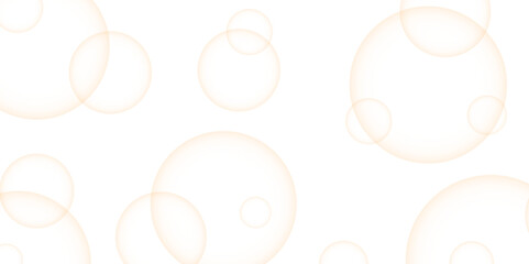 Colorful bubbles. Abstract, Colorful transparent Orange and soap bubbles floating in the air. Vector illustration. Shiny balls. Soap bubbles randomly design. Soft light white paper circles.