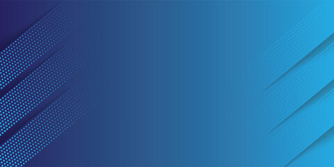 Naklejka premium Modern Abstract blue and shadow gradient with halftones background for banner and cover