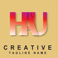 HAU Three Letter Logo Concept.eps
