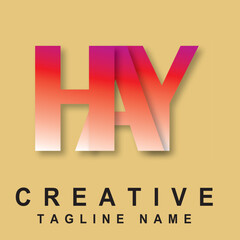 HAY Three Letter Logo Concept.eps