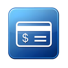 Online payment PNG icon isolated with transparent background