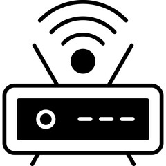 Wifi Router mixed icon
