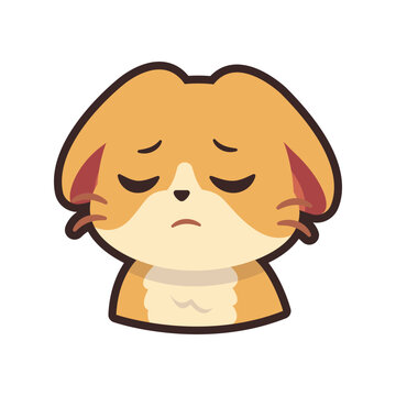 Sad Bunny Emoticon