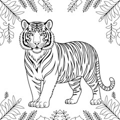 Fototapeta premium She is a tiger 