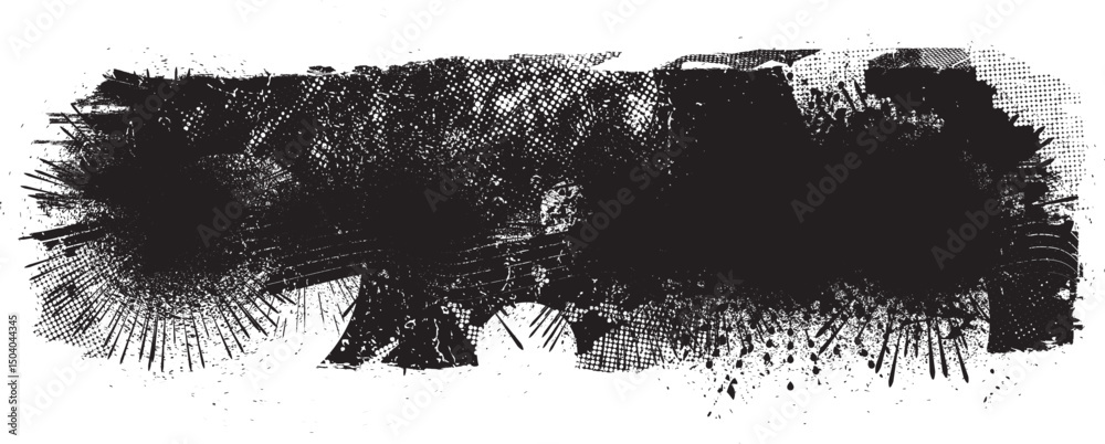 Poster ink splashes for speckle effect .Set of Black Spray Blot of Ink. Place blobs, stains and splats in this pack over any object to create grunge effect .Spray paint drips .abstract vector.
