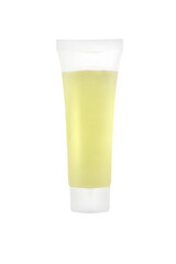 Blank cosmetic tube pack Of Cream Or Gel isolated on white background 