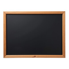 Minimalist wooden framed chalkboard, perfect for educational and professional settings, modern aesthetic..
