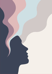 Communication, Person, Loneliness, Intricacy ,Solution, Love, Relationship, Freedom, Dreams, Thoughts, Vector, Artwork