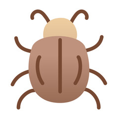 vector illustration of a bug. Nature and spring vectors.