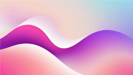 Abstract colorful wave design with smooth flowing lines and a vibrant pink and blue light pattern for a modern art background