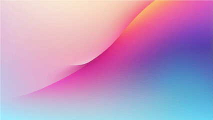 Abstract colorful wave design with smooth flowing lines and a vibrant pink and blue light pattern for a modern art background