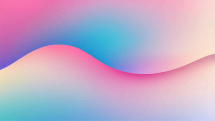 Abstract colorful wave design with smooth flowing lines and a vibrant pink and blue light pattern for a modern art background