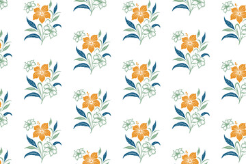 one line rose pattern, seamless fabric sketch, minimal floral texture, fashion textile design, hand drawn cotton flower

