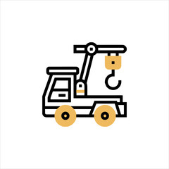 toy tractor vector