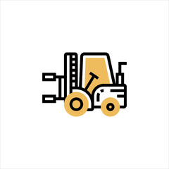 forklift truck icon